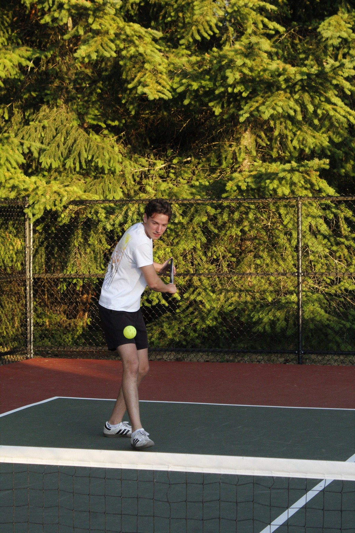 Athlètes de Pickleball en pleine action